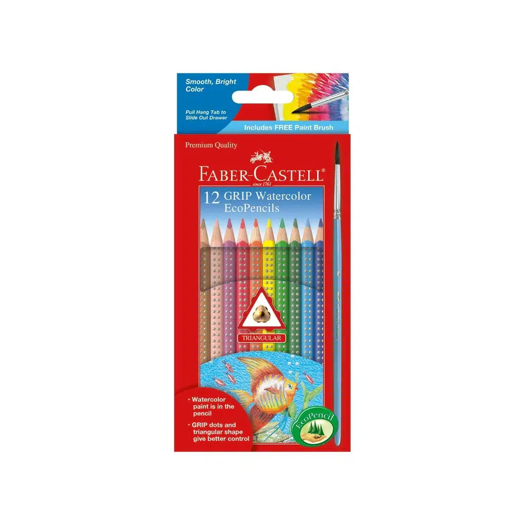 12ct GRIP Watercolor EcoPencils