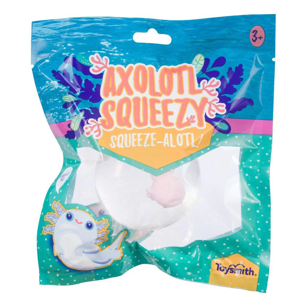 Axolotl Slime Squeeze Ball