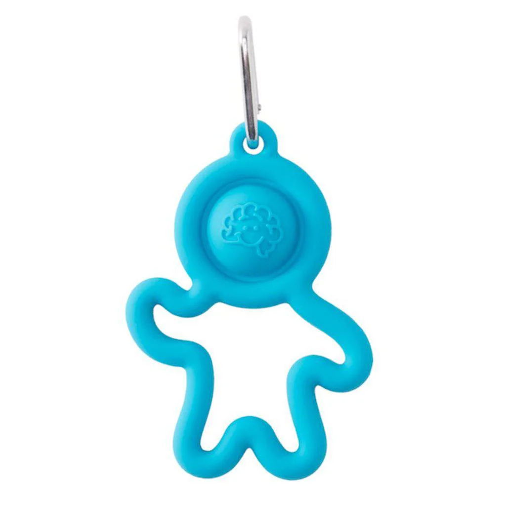 Blue Lil' Dimpl Keychain