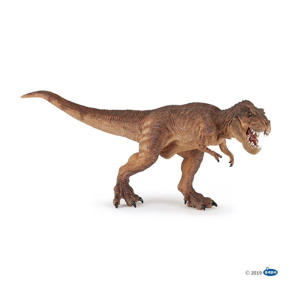 Brown Running T-Rex