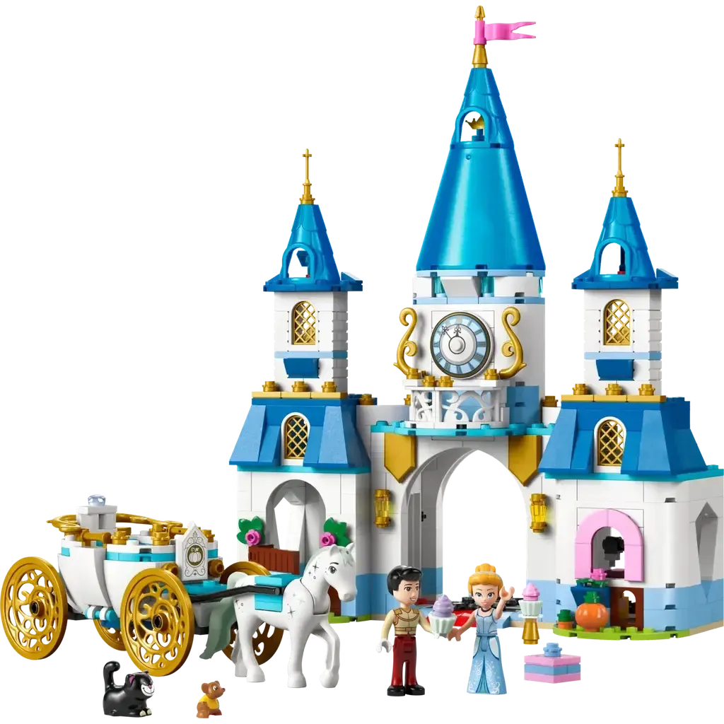 Cinderella's Castle & Horse Carriage