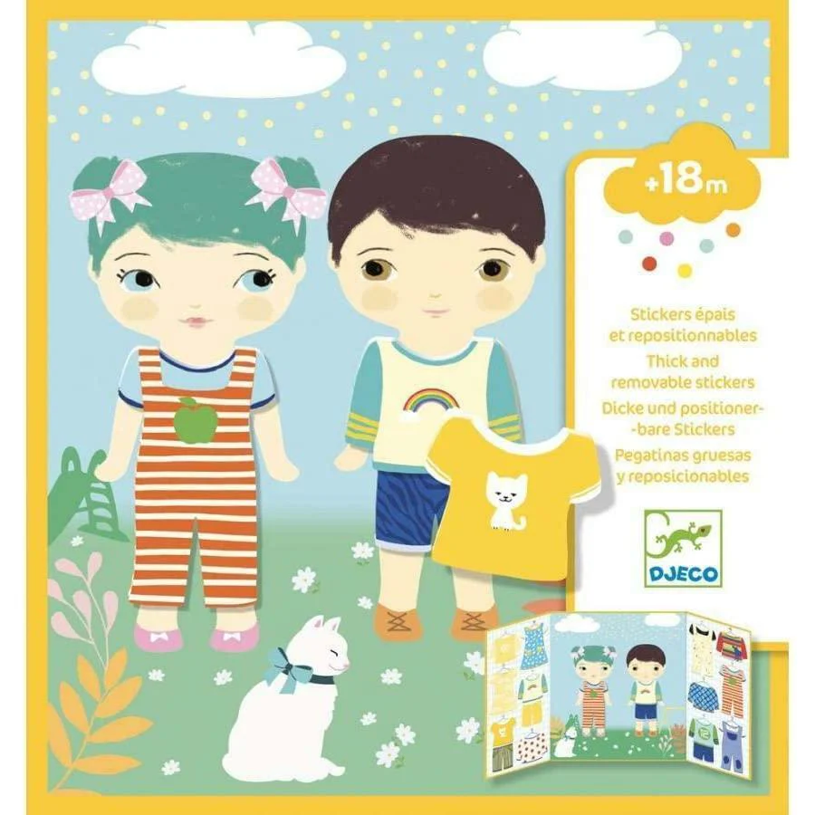 Clothes Sticker Stories