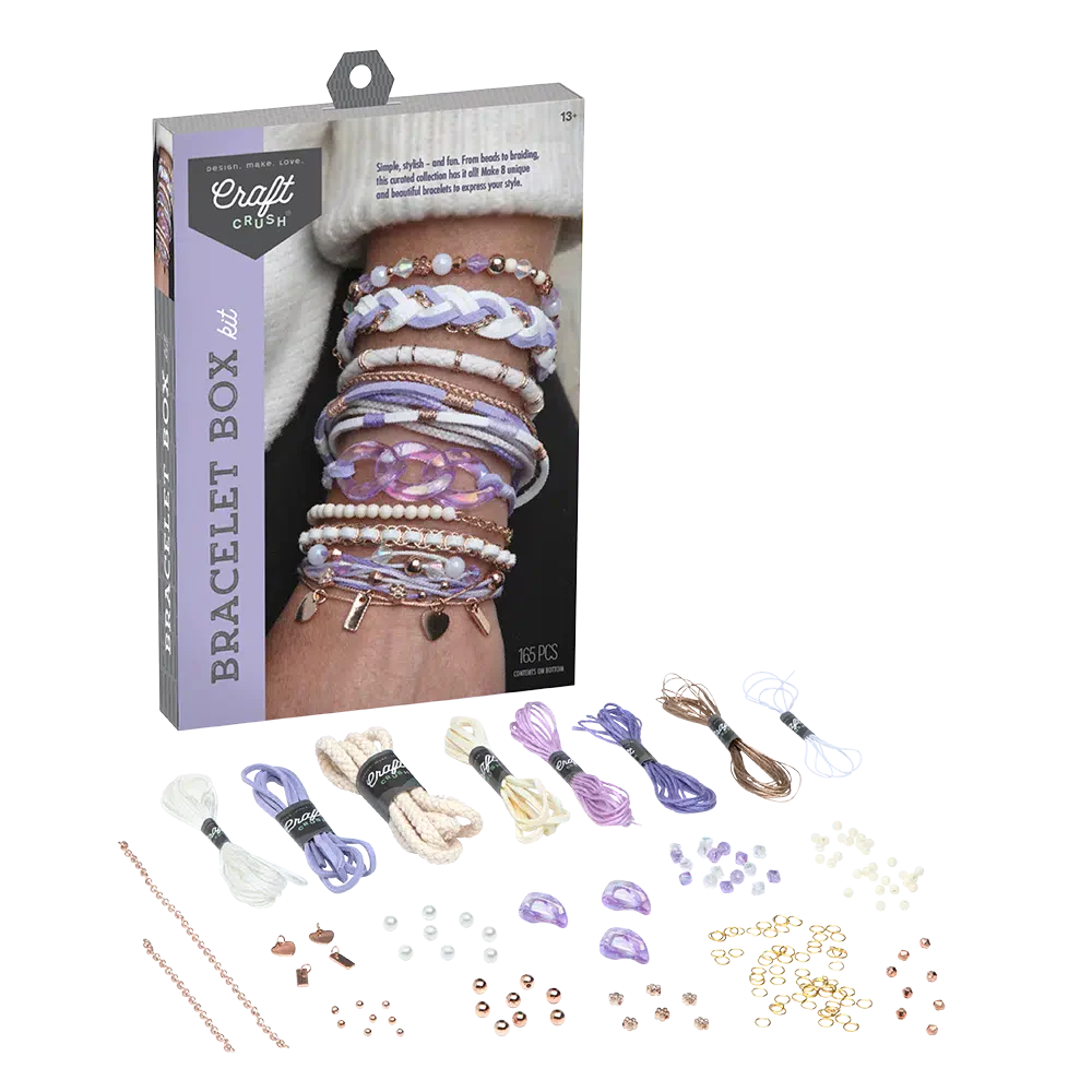 Craft Crush® Bracelet Box: Lilac