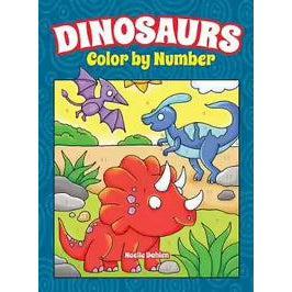 Dinosaurs Color By Number