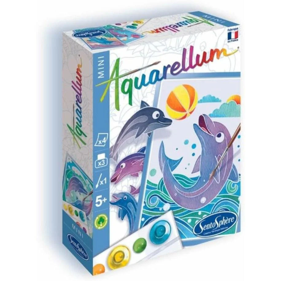 Dolphins - Aquarellum Mini