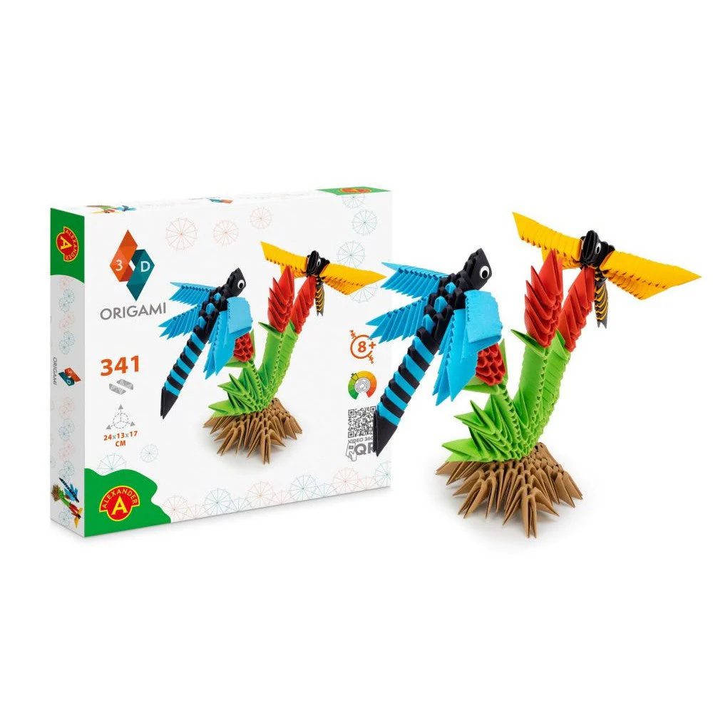 Dragonflies 3D Origami