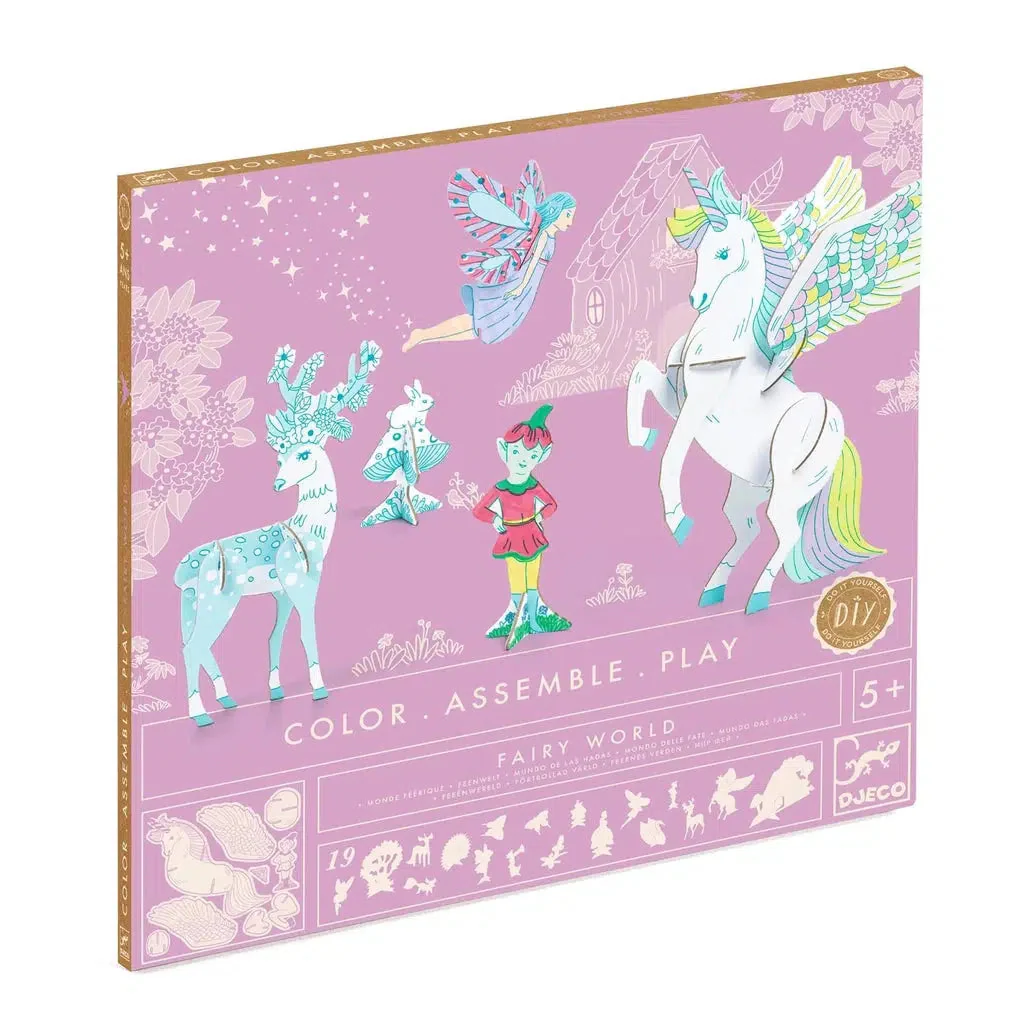 Color Assemble Play Fairy World