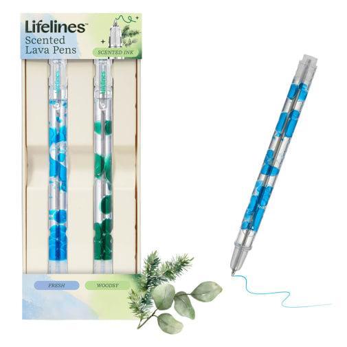 Green/Blue 2pk Scented Lava Pen Set