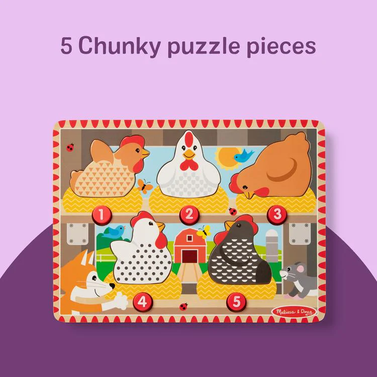 Happy Hens Push to Pop Puzzle - Image 5