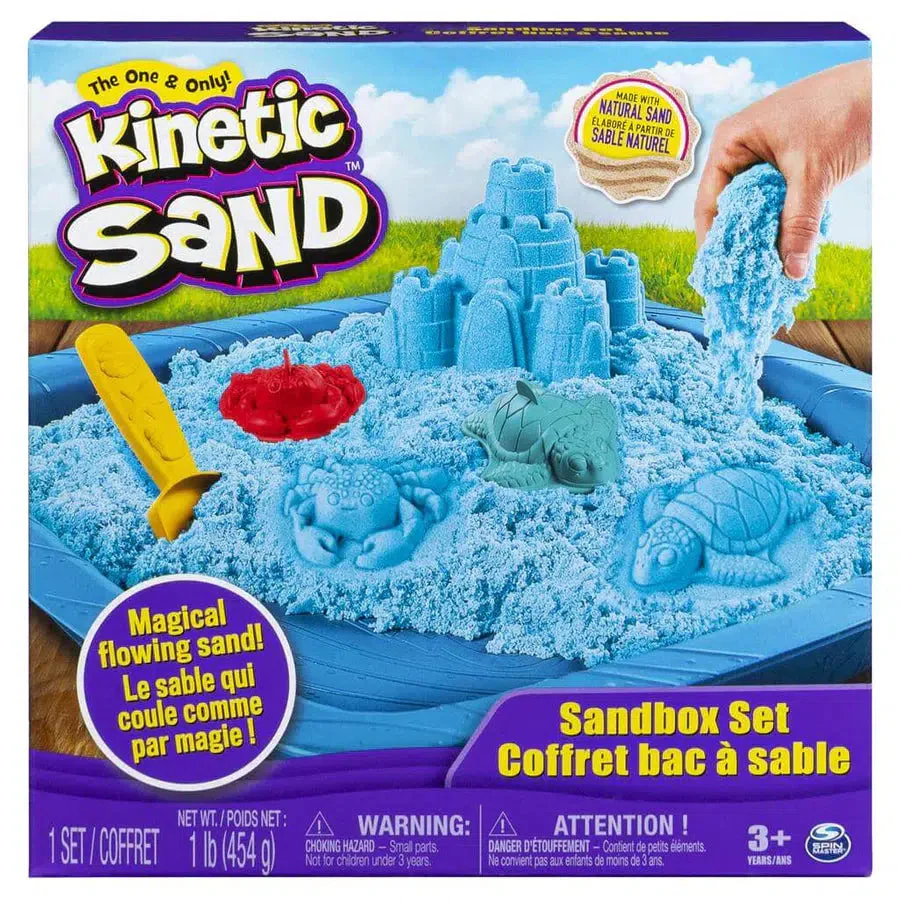 Blue Kinetic Sand Playset