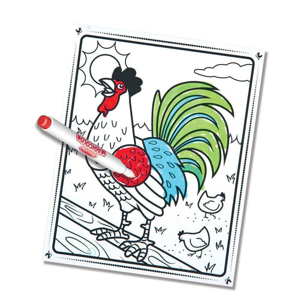 Magicolor Coloring Pad - Farm Animals
