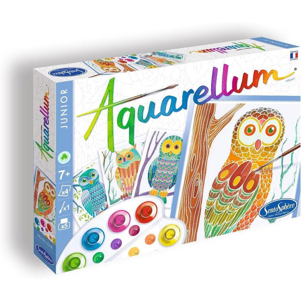 Owls - Aquarellum Junior