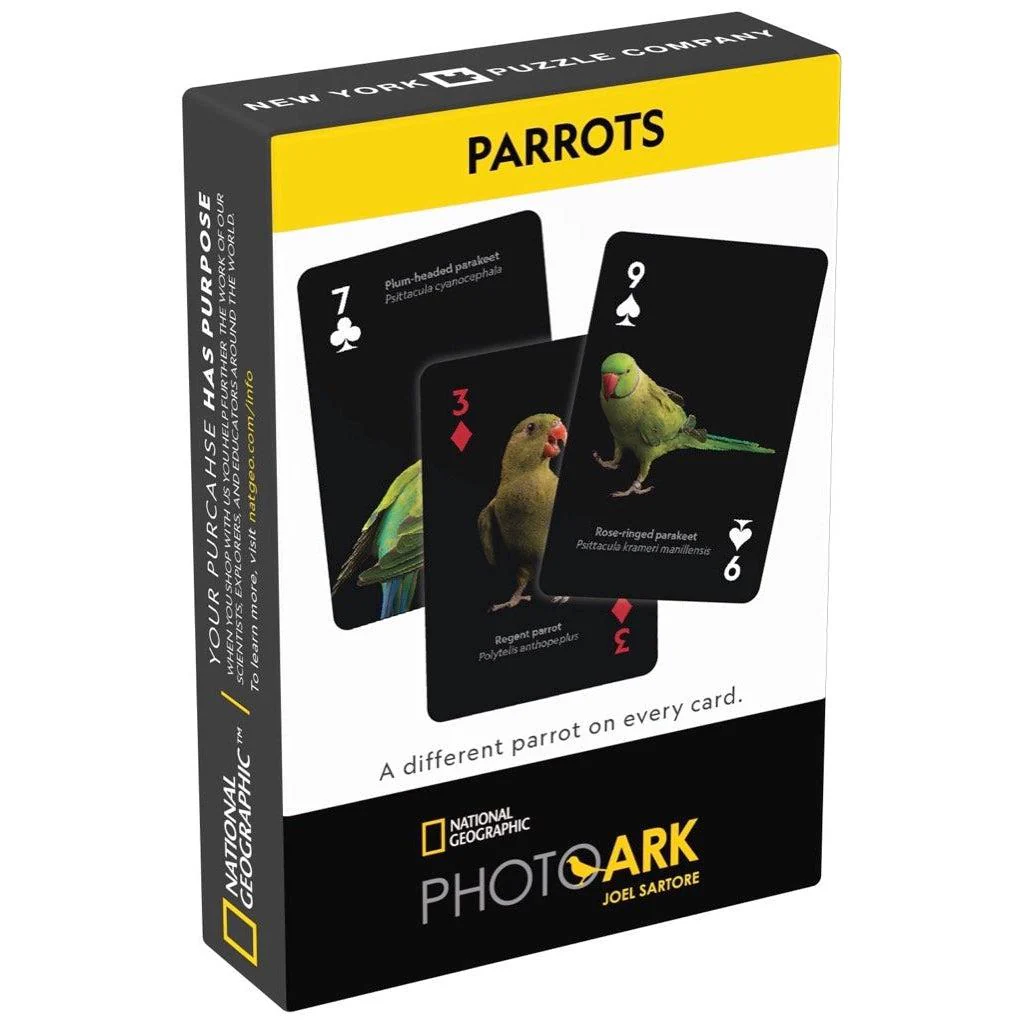 NatGeo Parrots Cards