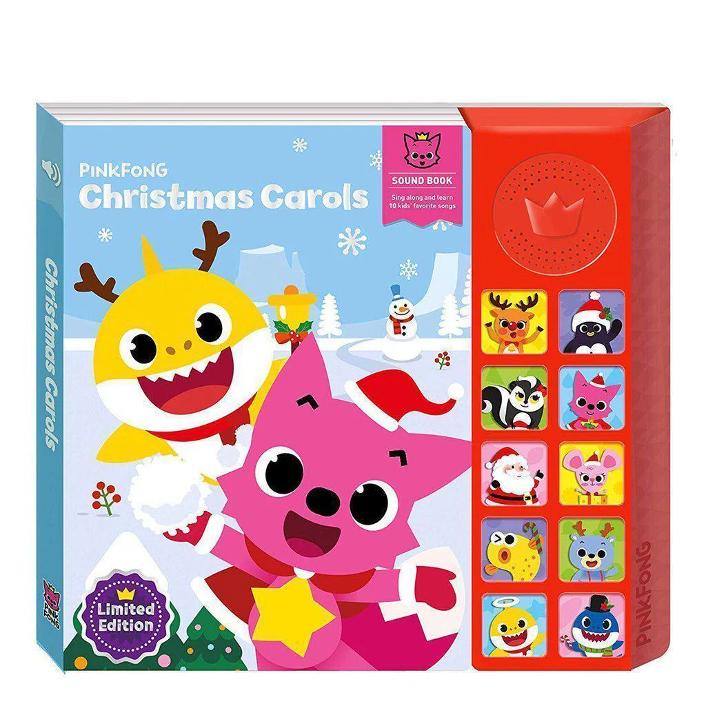 Pinkfong Baby Shark Christmas Carols Sound Book