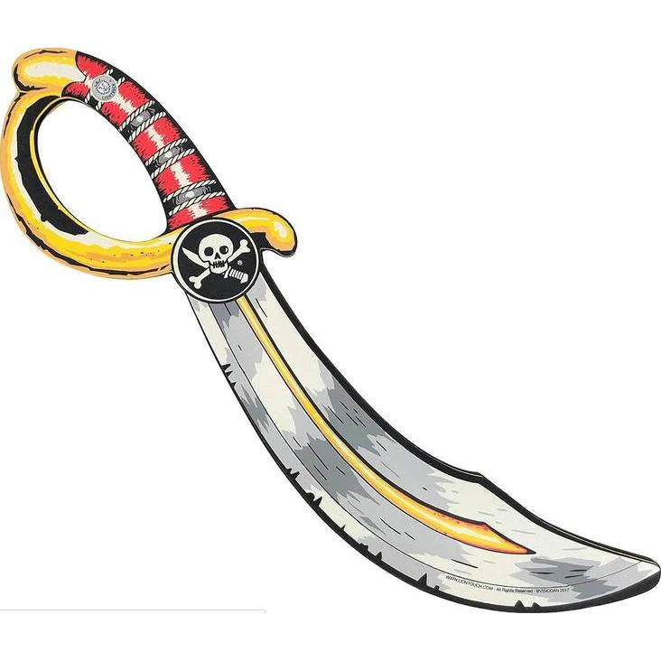 Pirate Sabre Red Stripe Liontouch