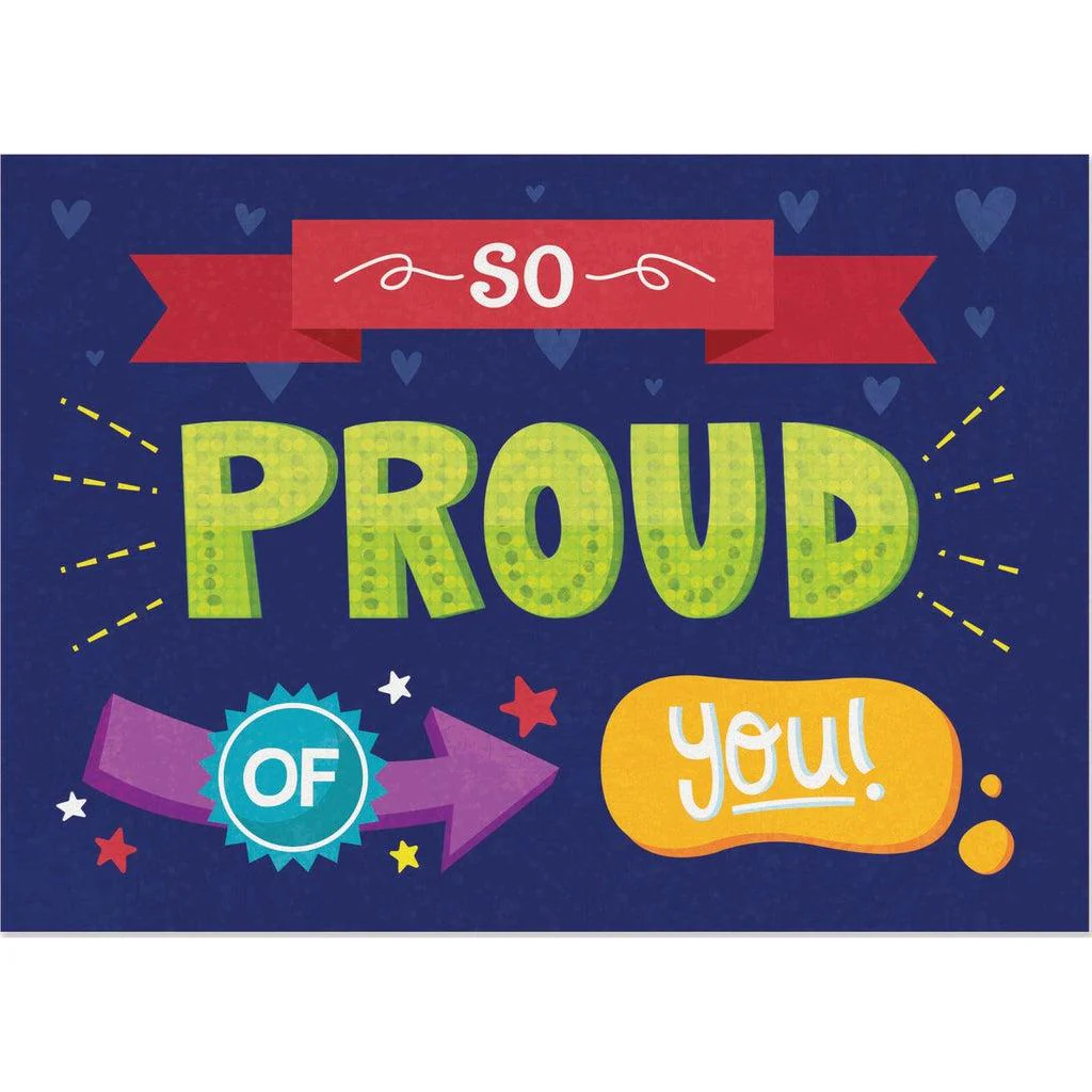 Proud of You - Greeting Card