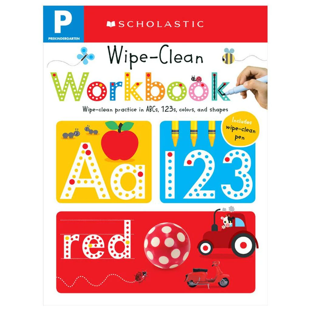 Wipe–Clean Workbook: Grade Pre–K