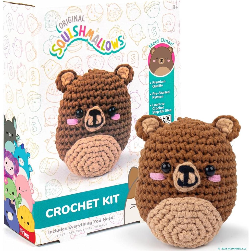 Squishmallow Crochet Kit - Omar