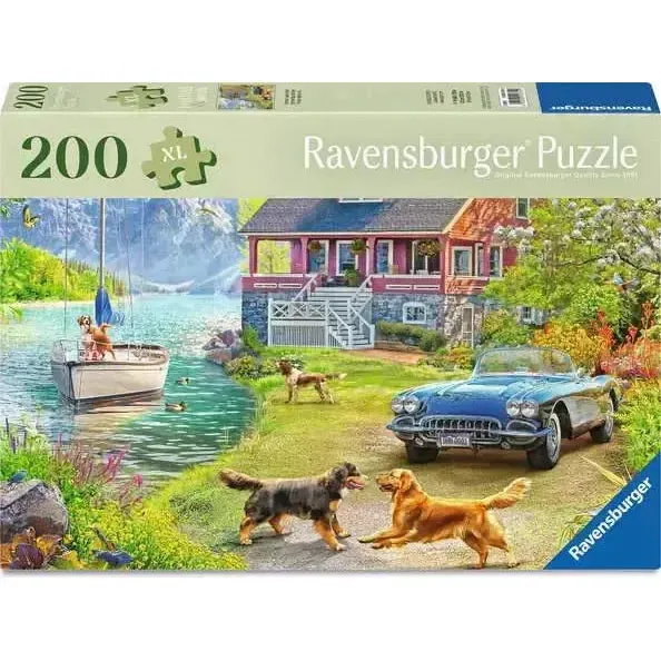 Summer Lake House 200 pc Puzzle